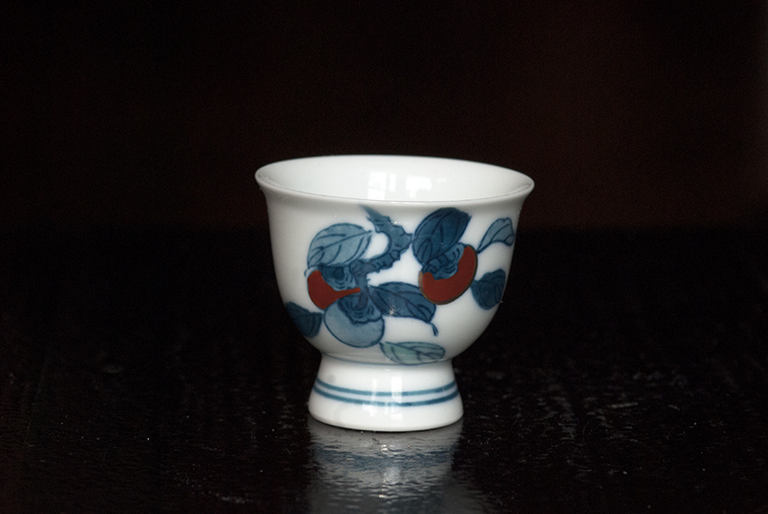 Nabeshima Kakiemon porcelán teáskészlet